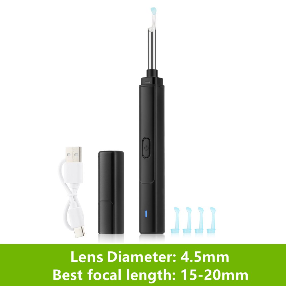Wireless WiFi Ear Pick Otoscope Camera Borescope Luminous Ear Wax Removal Cleaning Teeth Oral Inspection Health Care 3.0/5.0MP Wireless WiFi Ear Pick Otoscope Camera Borescope Luminous Ear Wax Removal Cleaning Teeth Oral Inspection Health Care 3.0/5.0MP